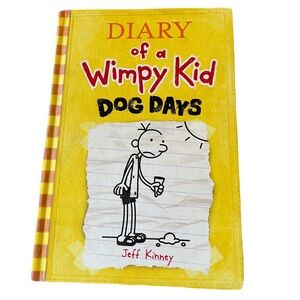 ❤️ DIARY OF A WIMPY KID DOG DAYS HARDCOVER BOOK